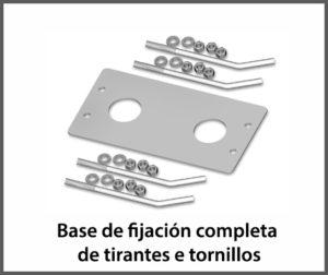 Brushless BM 30/303/HS base de fijación