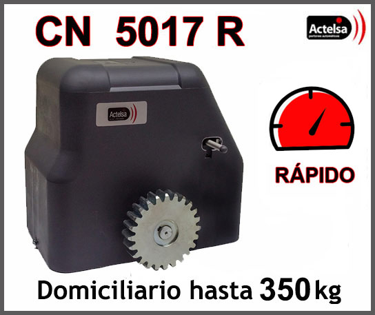 corredizo rápido para 350 kg