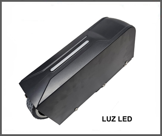 Luz led Motor batiente de Rueda para hoja de 5 metros 400kg BAT 5.0 RDC Actelsa
