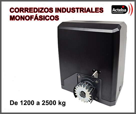 corredizos industriales monofásicos