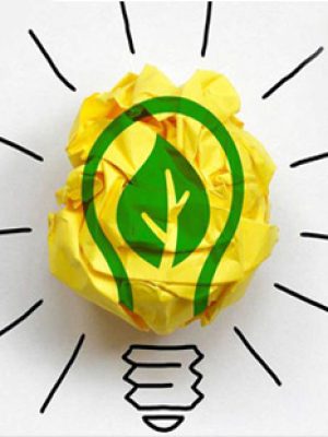 Icono de eficiencia energética y bajo consumo para motores Roger Brushless.