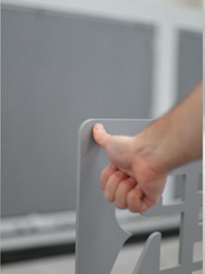 Demostración de detección de obstáculos y seguridad total en motores Roger Brushless.